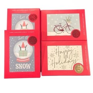 New 4 boxes Roobee by Mara Mi holiday christmas cards 48 total